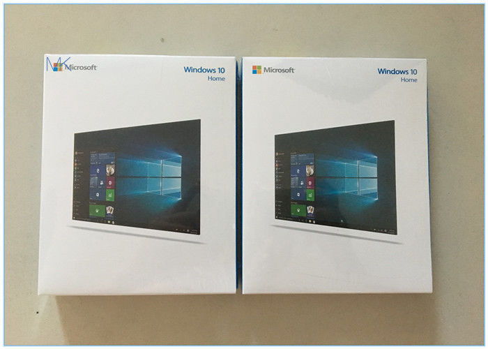 本物のマイクロソフト・ウインドウズ10の家小売り箱の完全な版32 64ビットUSBの取付人